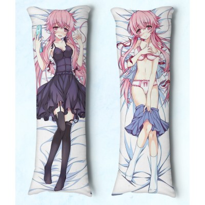 Travesseiro Dakimakura Mirai Nikki Yuno Gasai 01